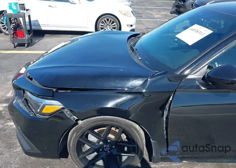 2022 Honda Civic Sport z USA, uszkodzony, nr VIN 2HGFE2F53NH604558